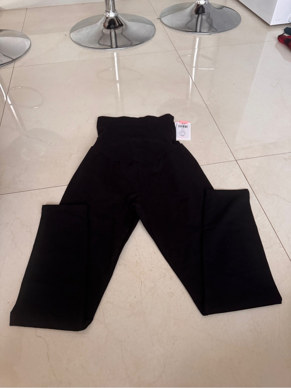 Kohl's Black High-Waist Leggings